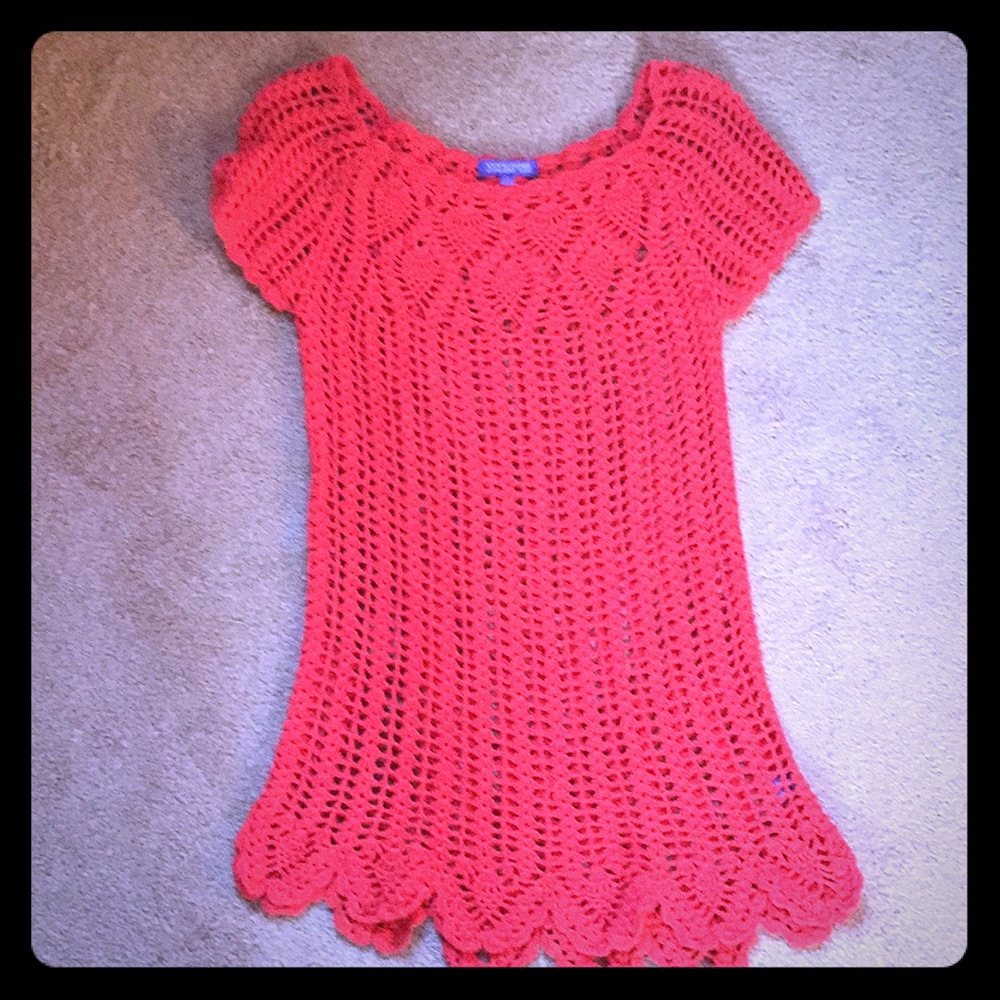 Crochet dress, cover up